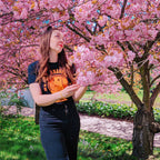 Image produit Pokemon - T-shirt de collège Charmander noir