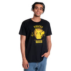 Image produit Pokemon - T-shirt universitaire Pikachu noir