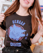 Image produit Pokemon - T-shirt de collège Gengar noir