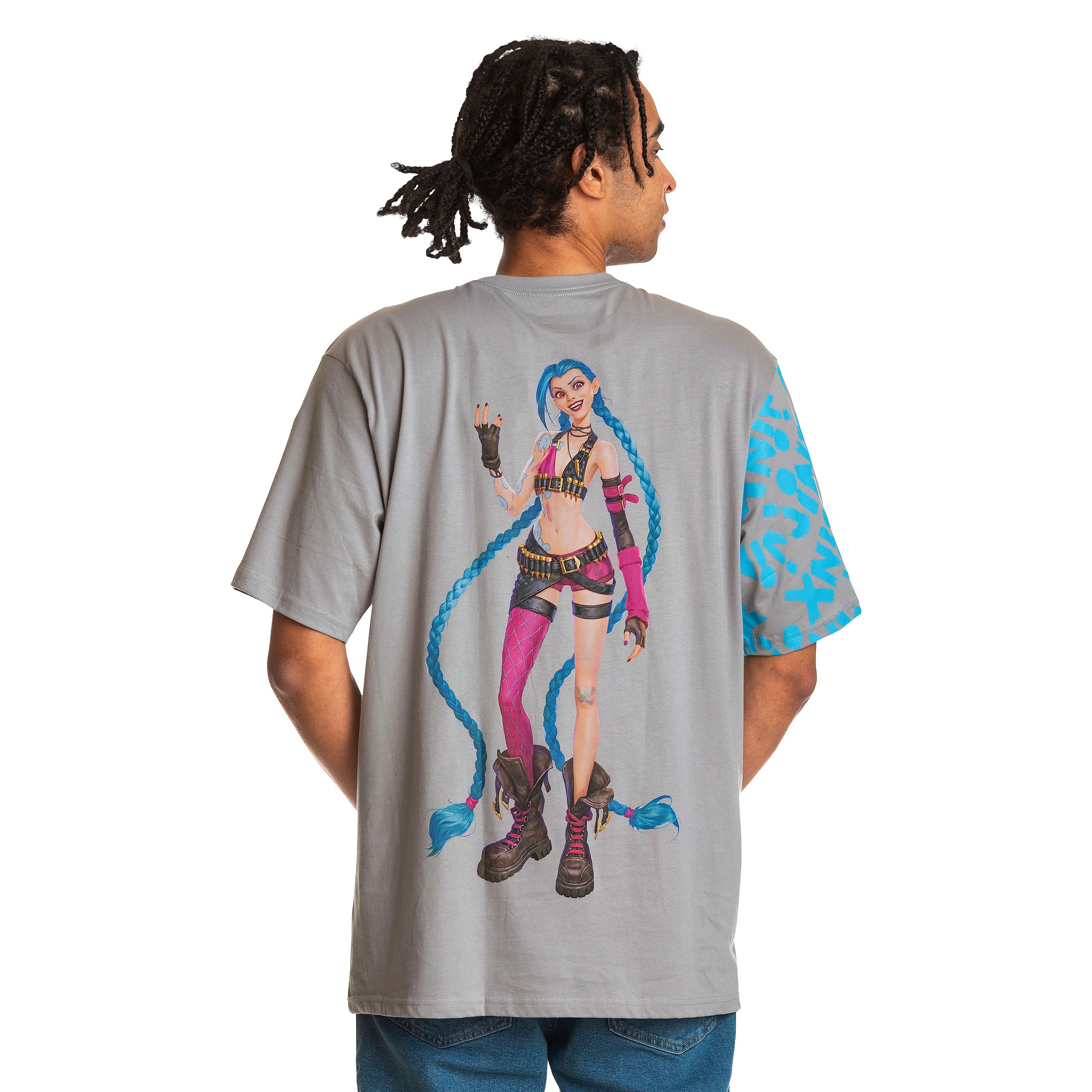 Product image League of Legends - Jinx Character T-Shirt grey