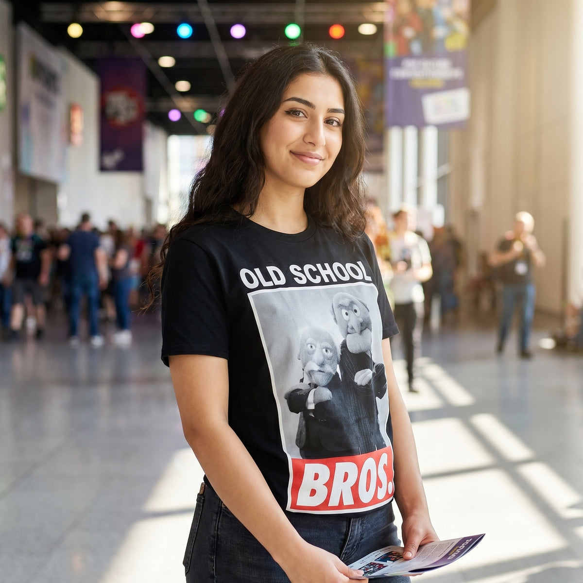 Image produit Muppets - Old School Bros. T-Shirt noir