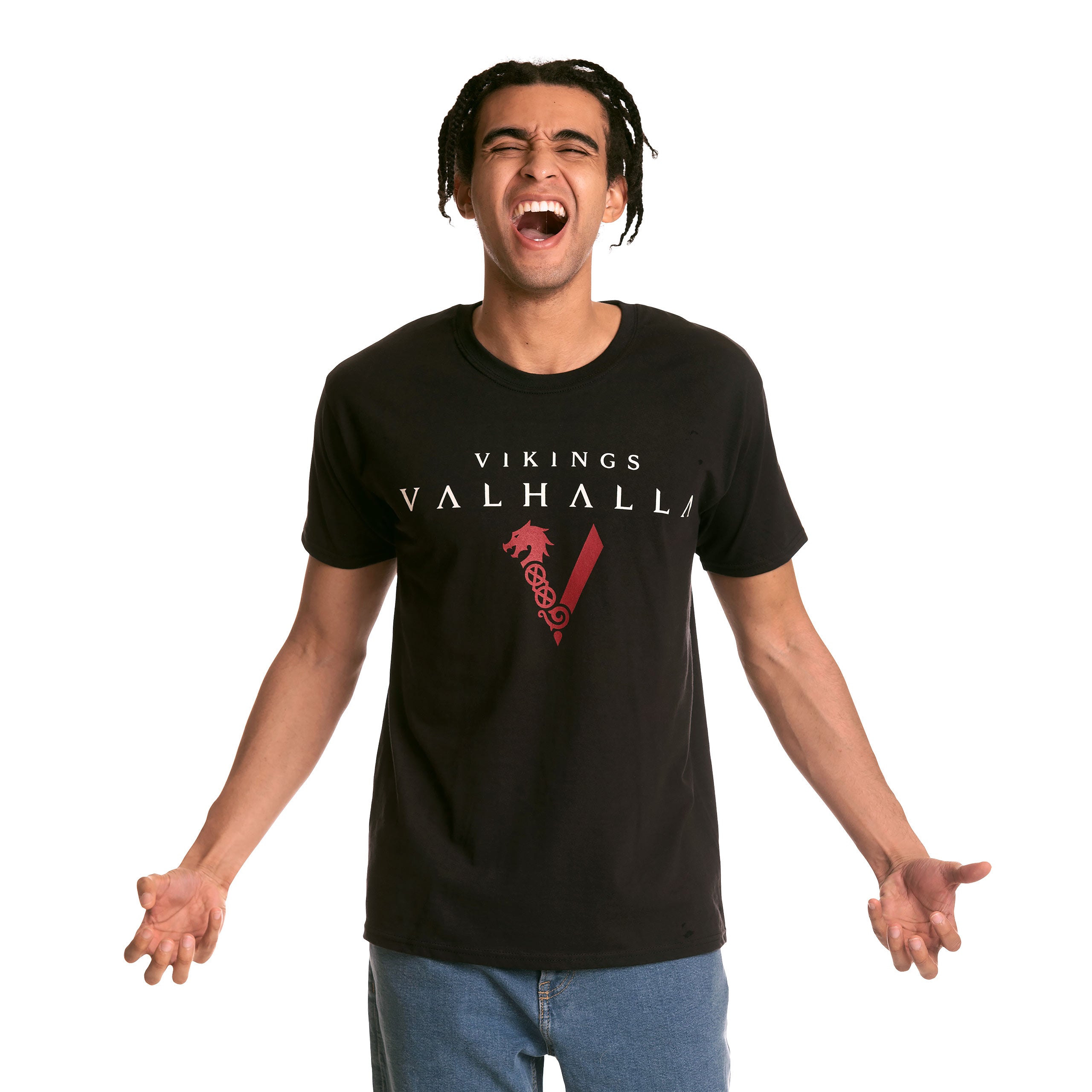 Image produit Vikings - T-Shirt Fear noir