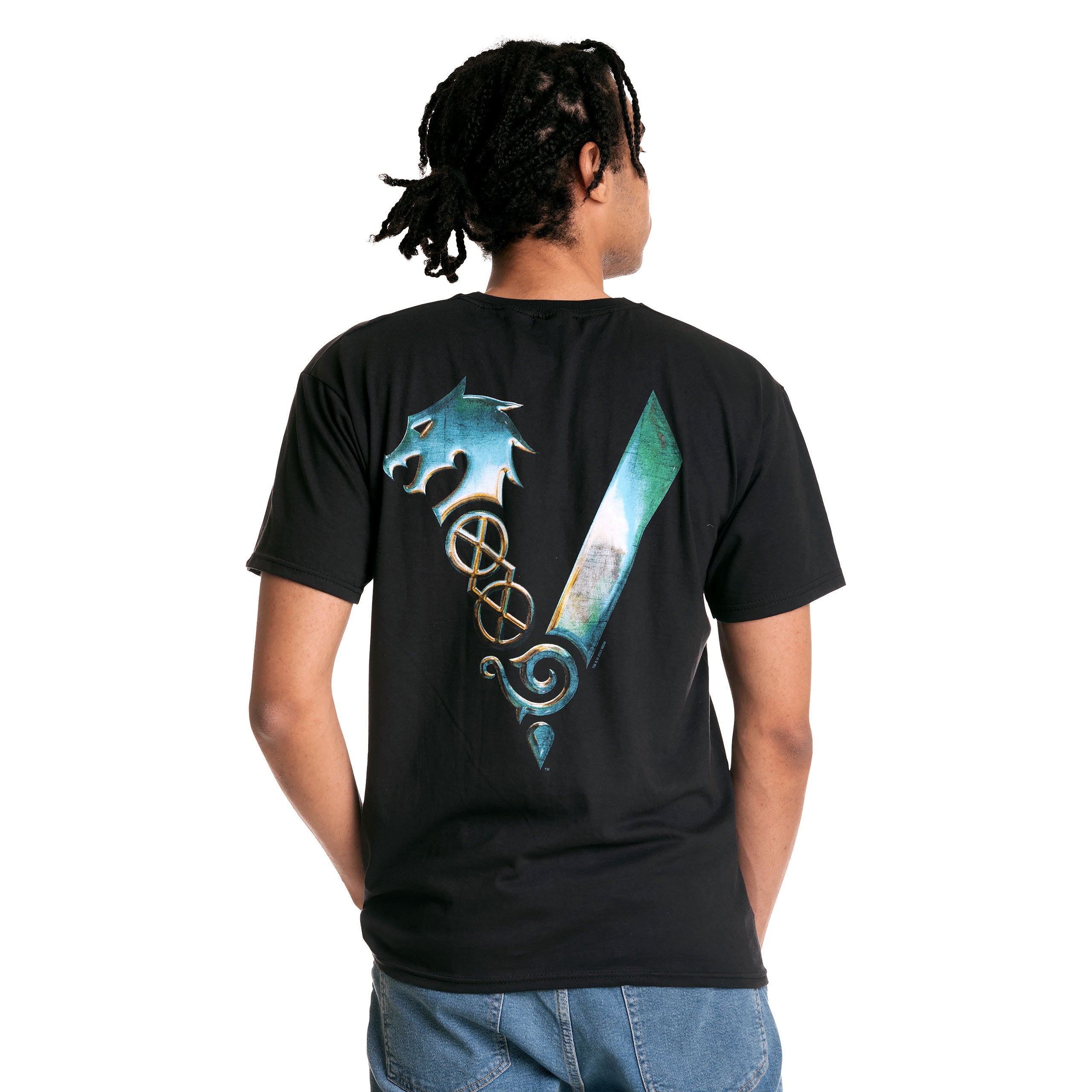 Image produit Vikings - T-Shirt Métallique Noir