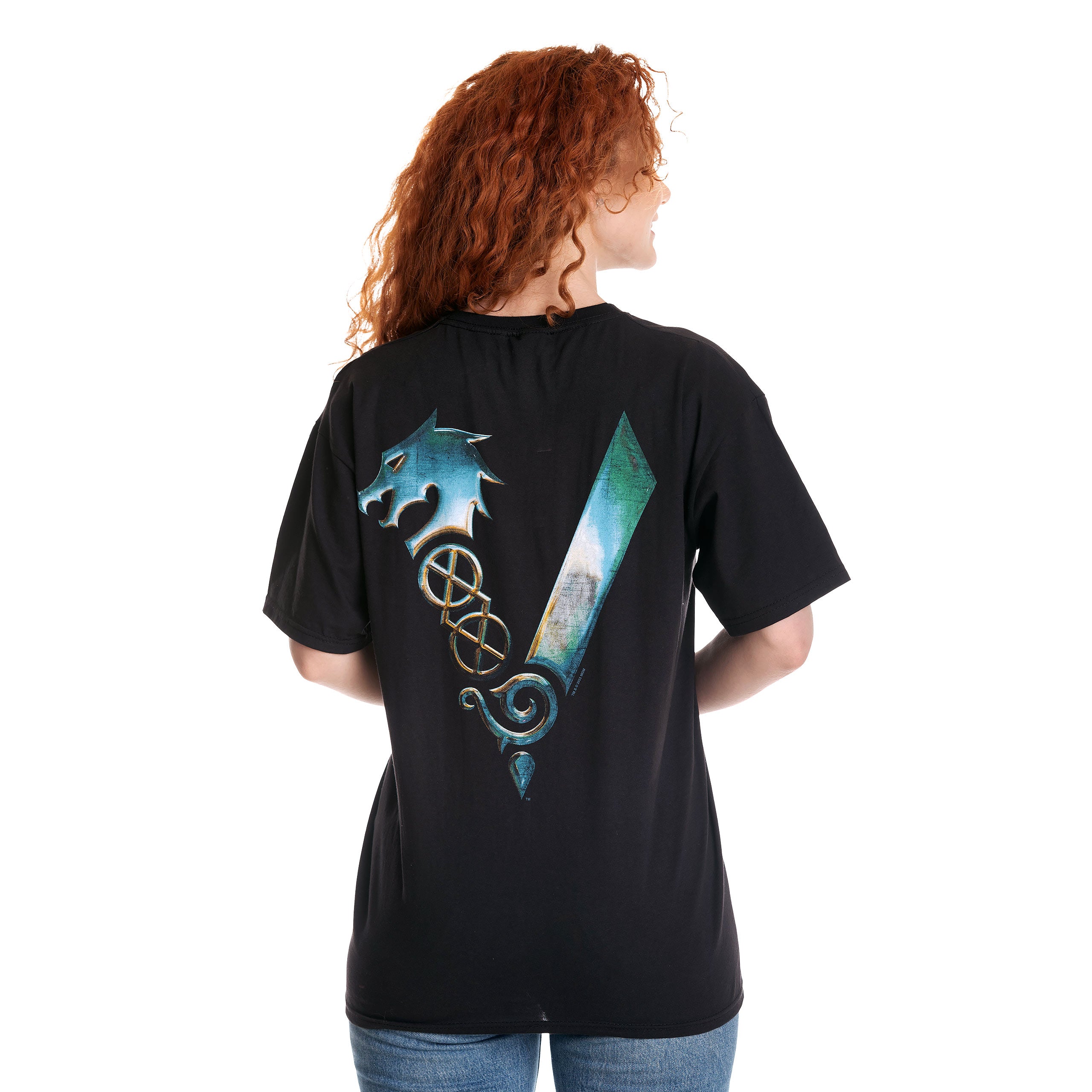Image produit Vikings - T-Shirt Métallique Noir