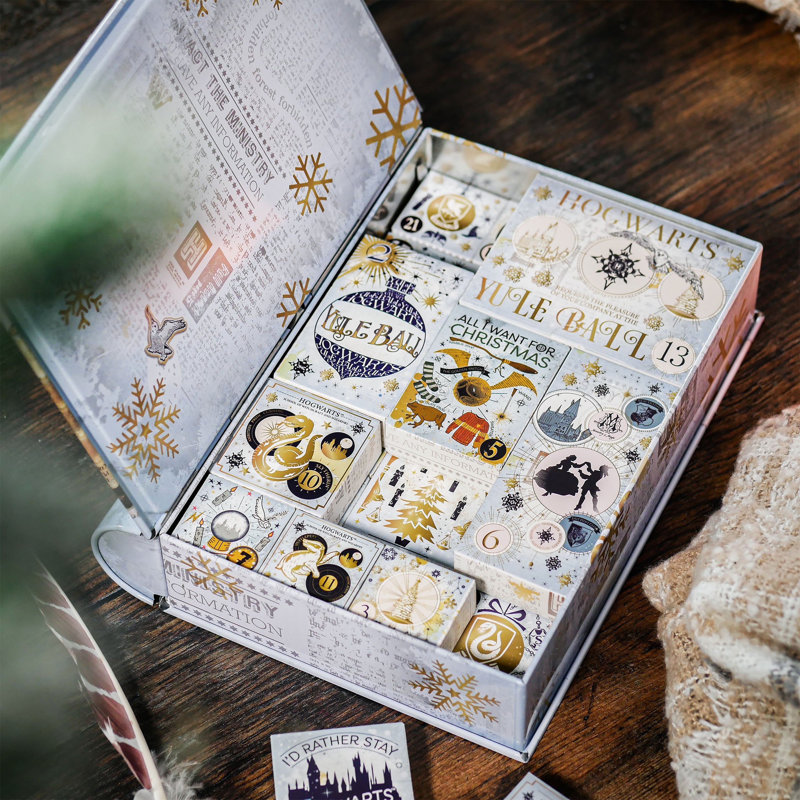 Image produit Harry Potter - Calendrier de l'Avent Bijoux dans une Boîte Métallique
