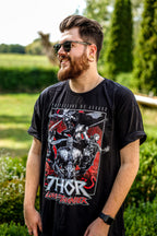 Image produit Thor Love & Thunder - Protectors of Asgard T-Shirt noir