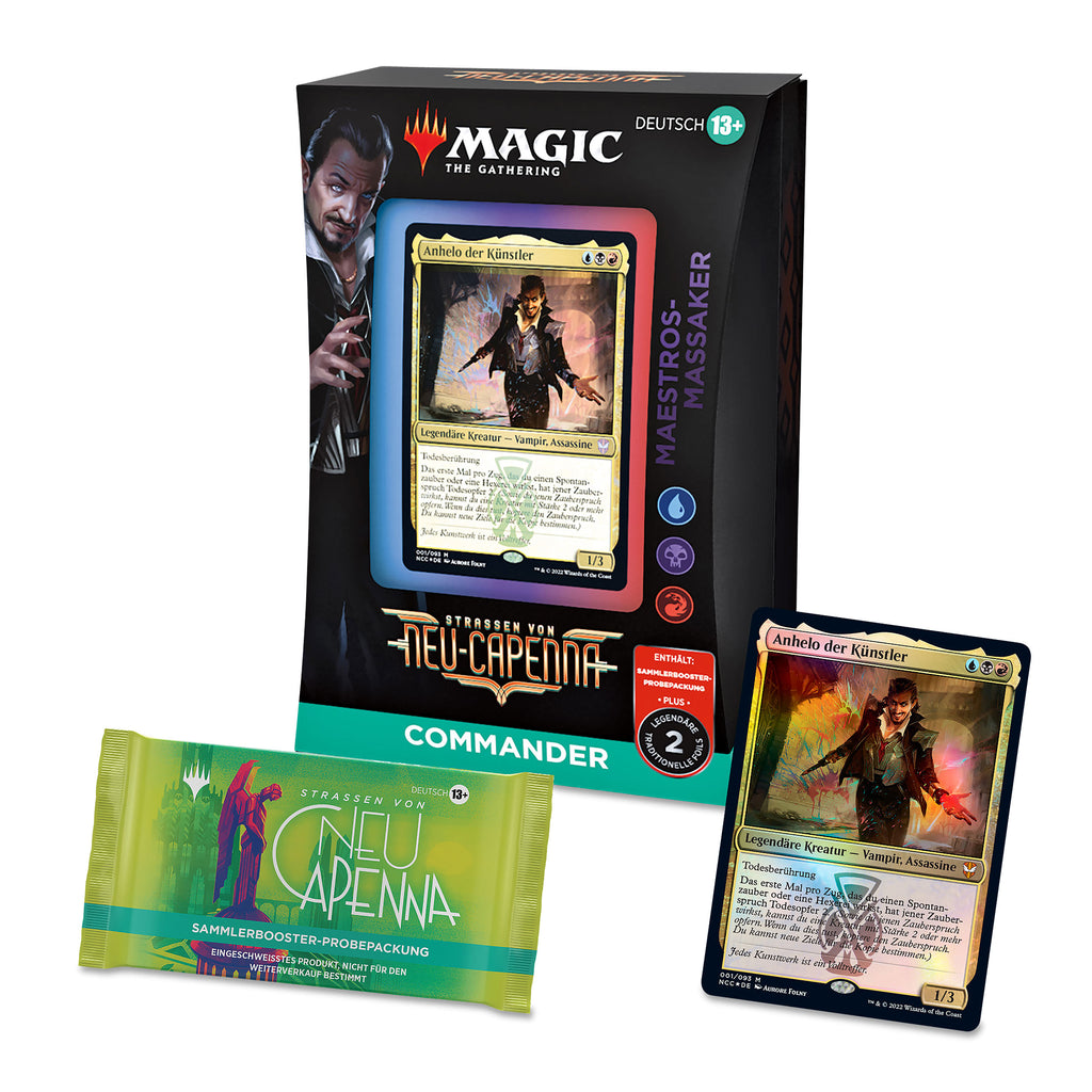 Image produit Rues de la Nouvelle Capenna - Massacre des Maestros Deck de Commandeur - Magic The Gathering