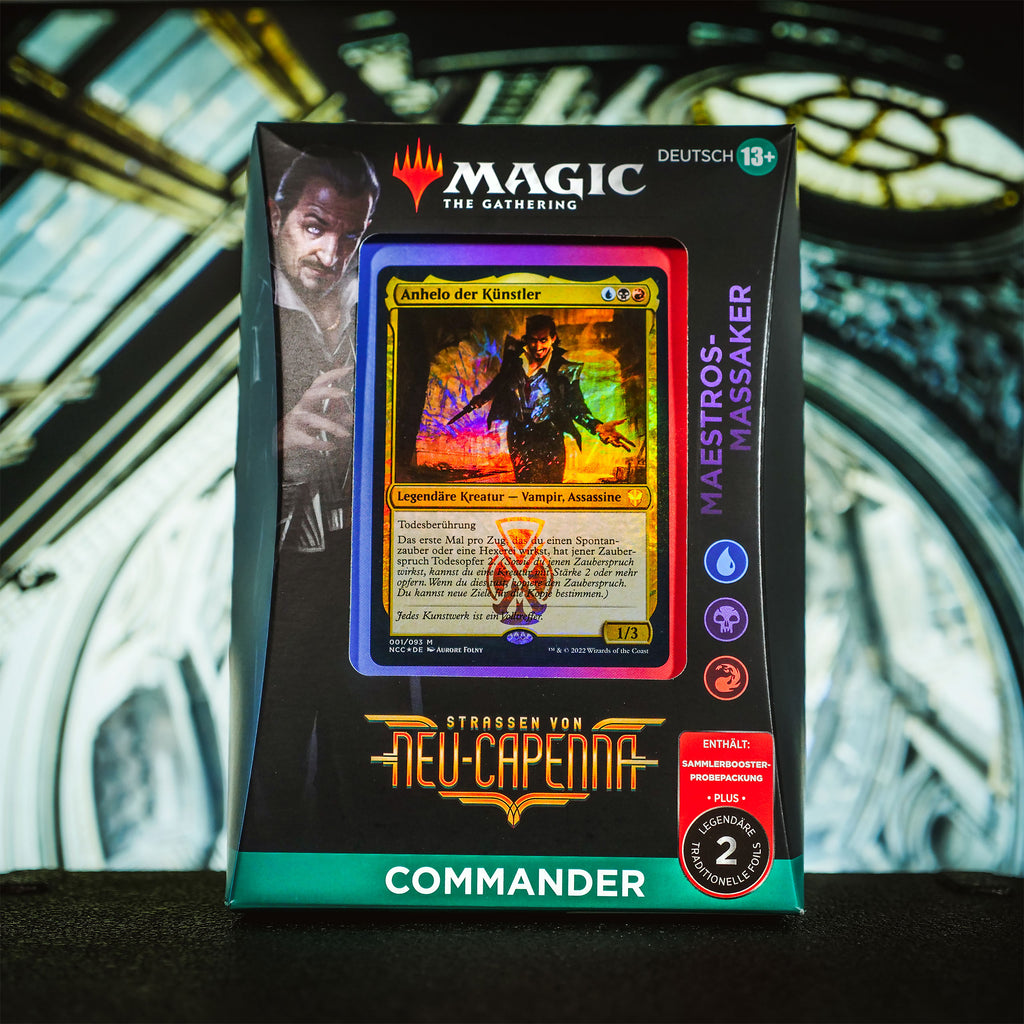 Image produit Rues de la Nouvelle Capenna - Massacre des Maestros Deck de Commandeur - Magic The Gathering