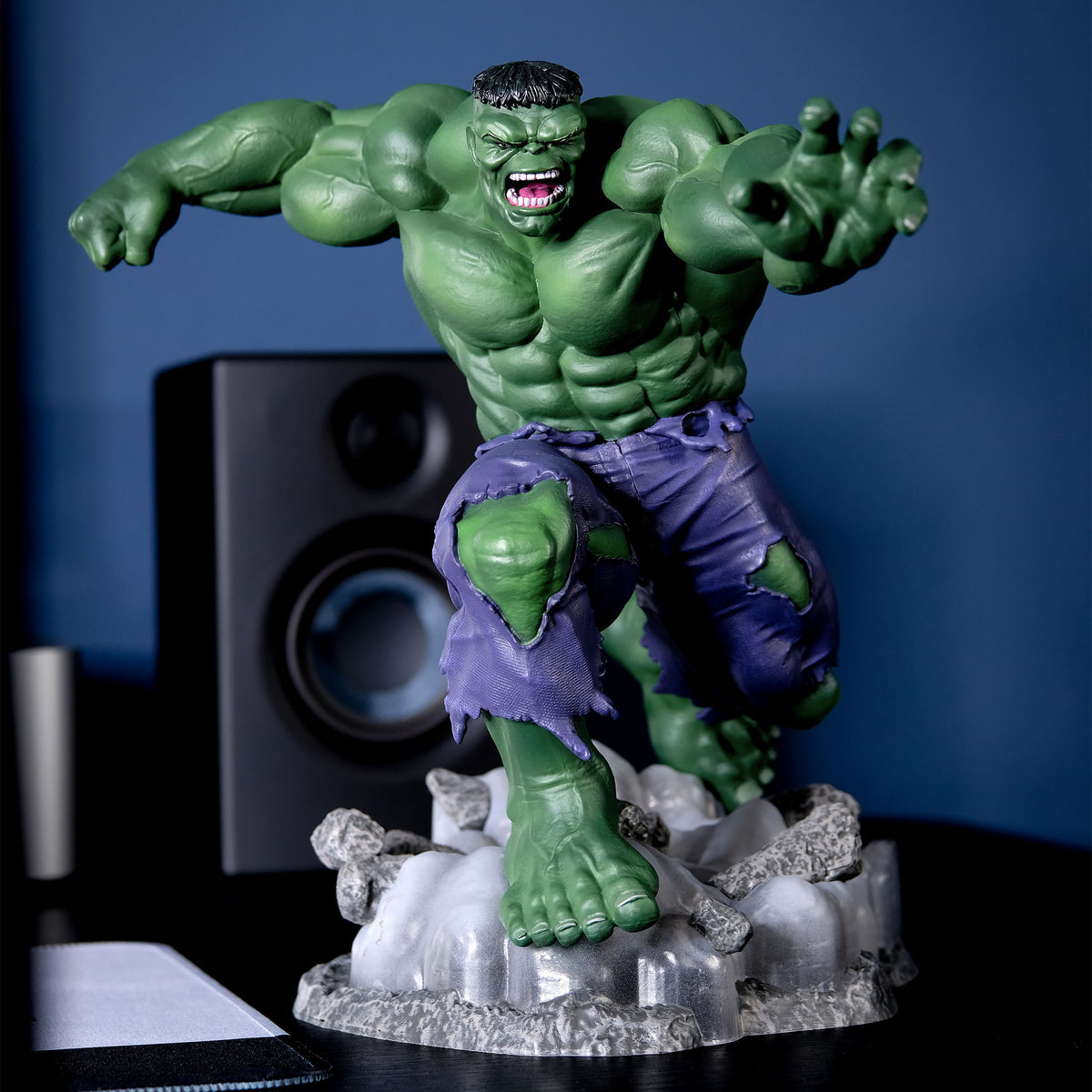 Image produit Hulk - Diorama de bande dessinée Marvel