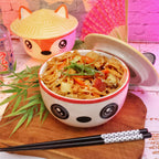 Image produit Bol Panda Kawaii avec couvercle pour fans d’anime