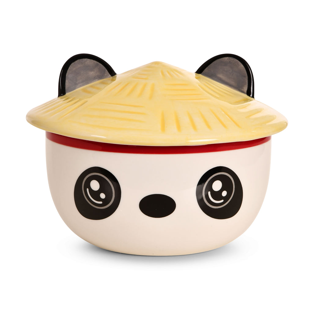 Image produit Bol Panda Kawaii avec couvercle pour fans d’anime