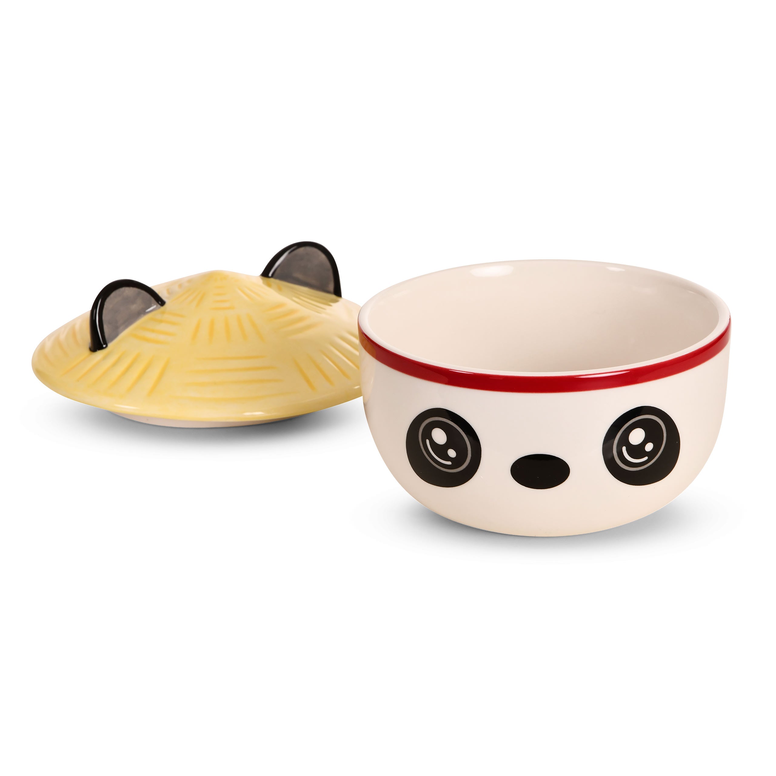 Image produit Bol Panda Kawaii avec couvercle pour fans d’anime