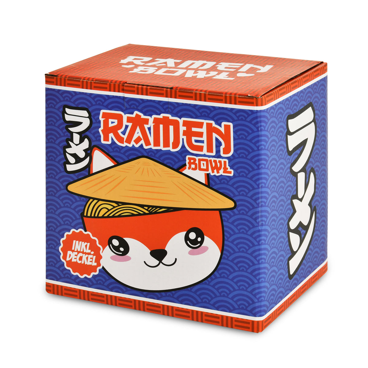 Image produit Bol Kawaii Fox avec couvercle pour les fans d'anime