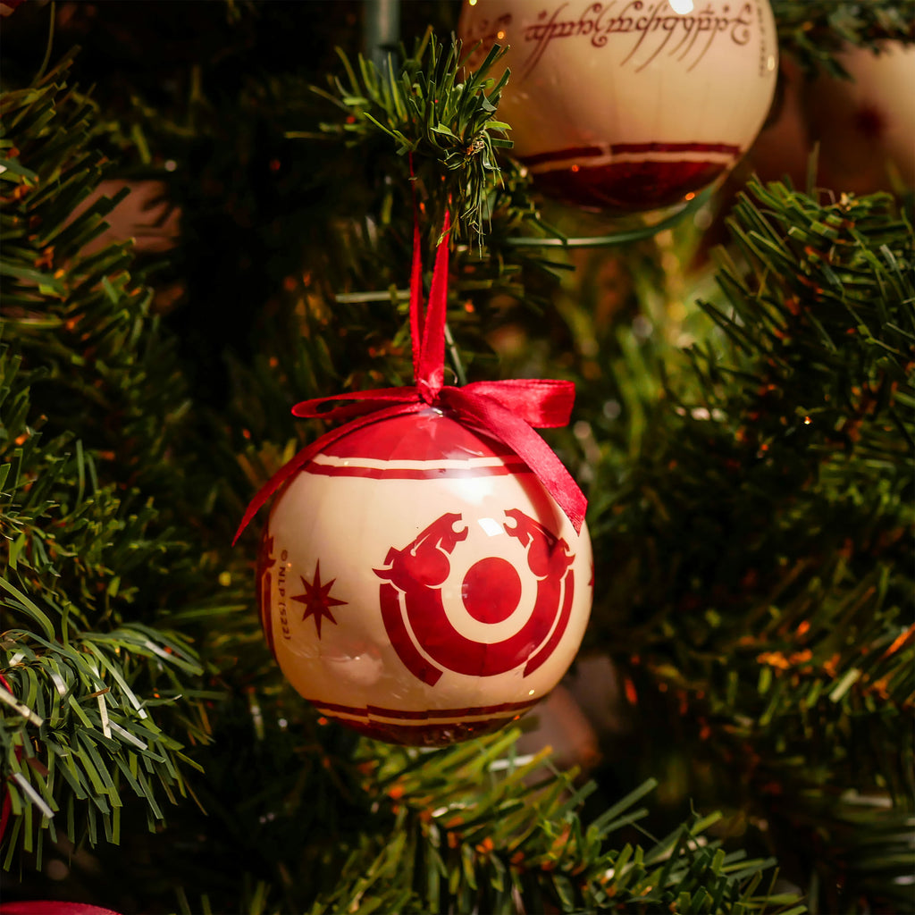 Image produit Seigneur des Anneaux - Symboles de la Terre du Milieu Boules de Noël 14pcs