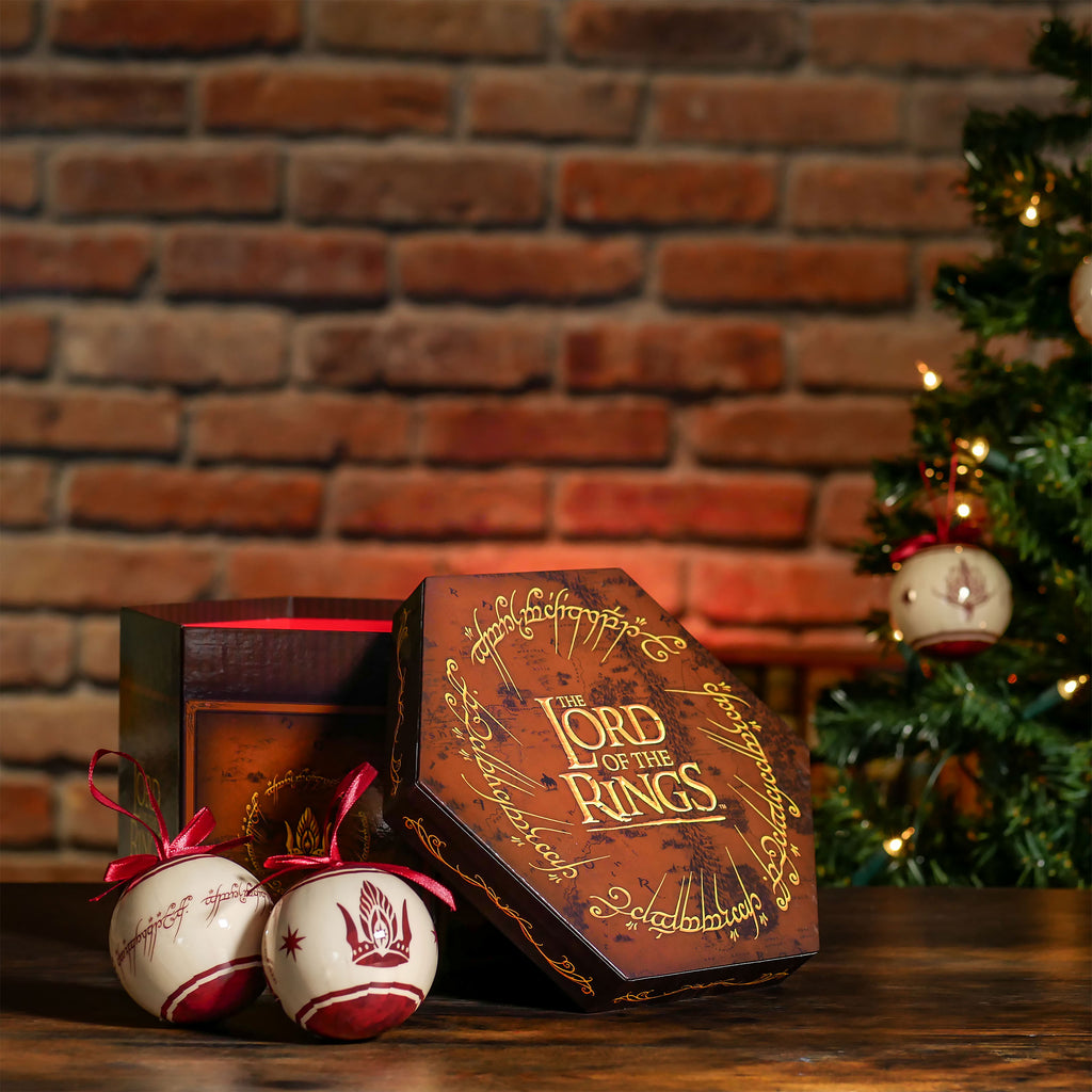 Image produit Seigneur des Anneaux - Symboles de la Terre du Milieu Boules de Noël 14pcs
