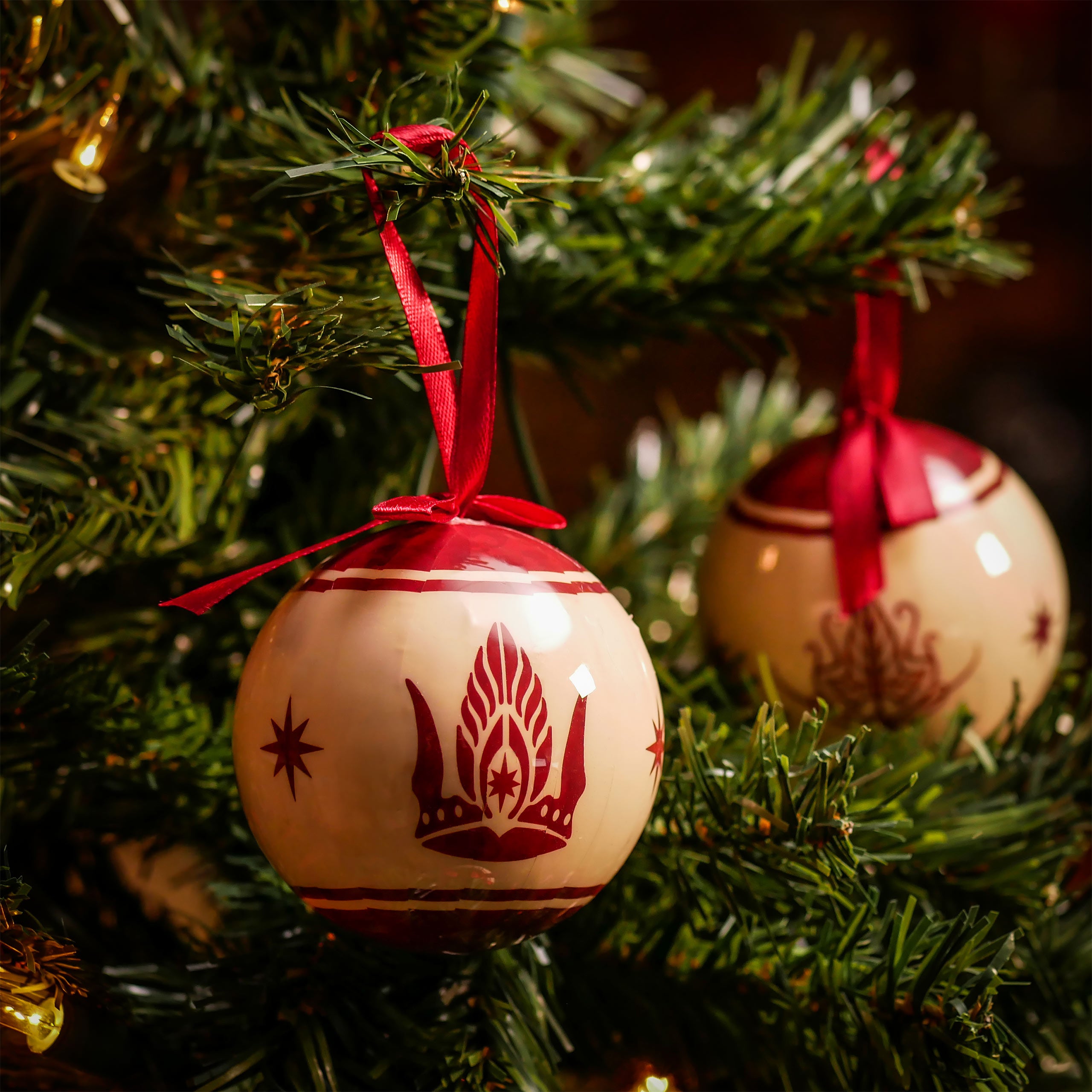 Image produit Seigneur des Anneaux - Symboles de la Terre du Milieu Boules de Noël 14pcs