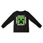 Image produit Minecraft - Pull Creeper pour enfants noir