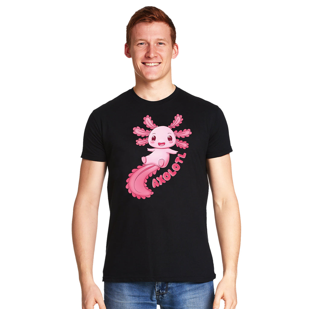 Image produit T-shirt Chibi Axolotl noir
