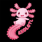 Image produit T-shirt Chibi Axolotl noir