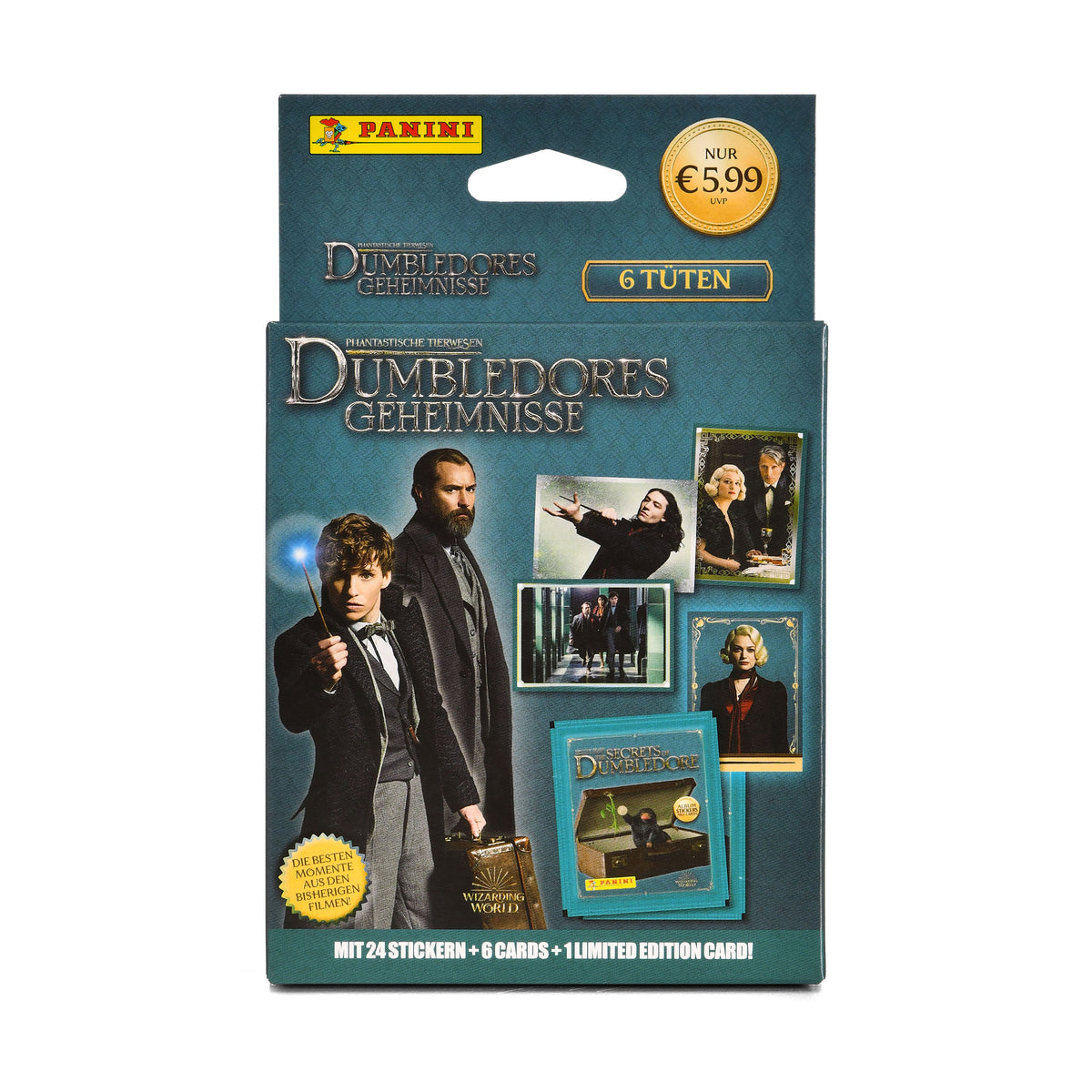 Image produit Cartes à collectionner Secrets de Dumbledore Eco Blister - Animaux fantastiques