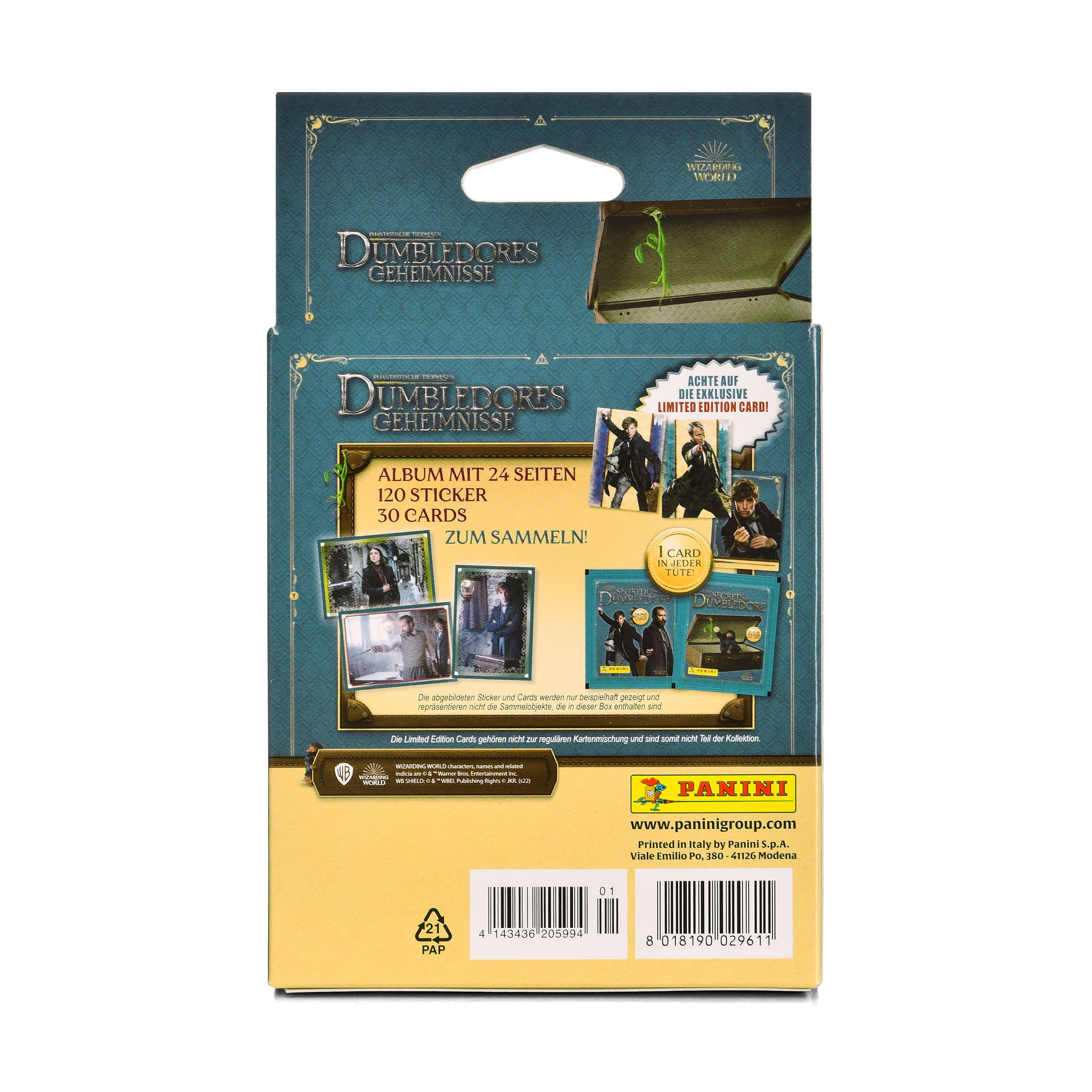 Image produit Cartes à collectionner Secrets de Dumbledore Eco Blister - Animaux fantastiques