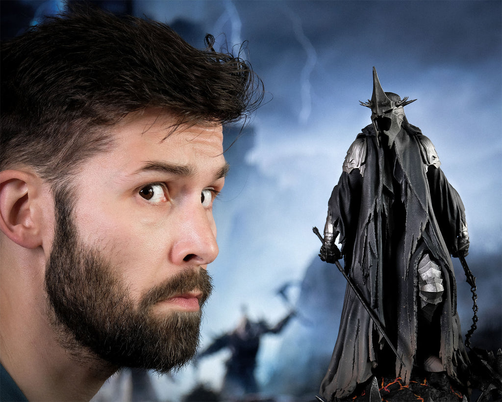 Image produit Seigneur des Anneaux - Roi Sorcier d'Angmar Saga BDS Art Scale Deluxe Statue