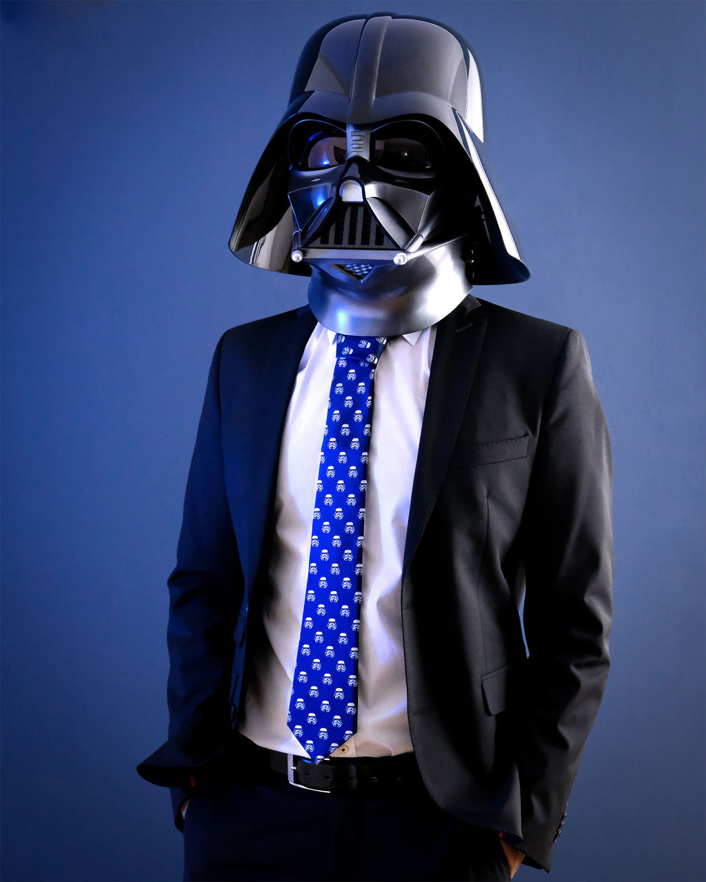 Image produit Cravate Originale Casque Stormtrooper