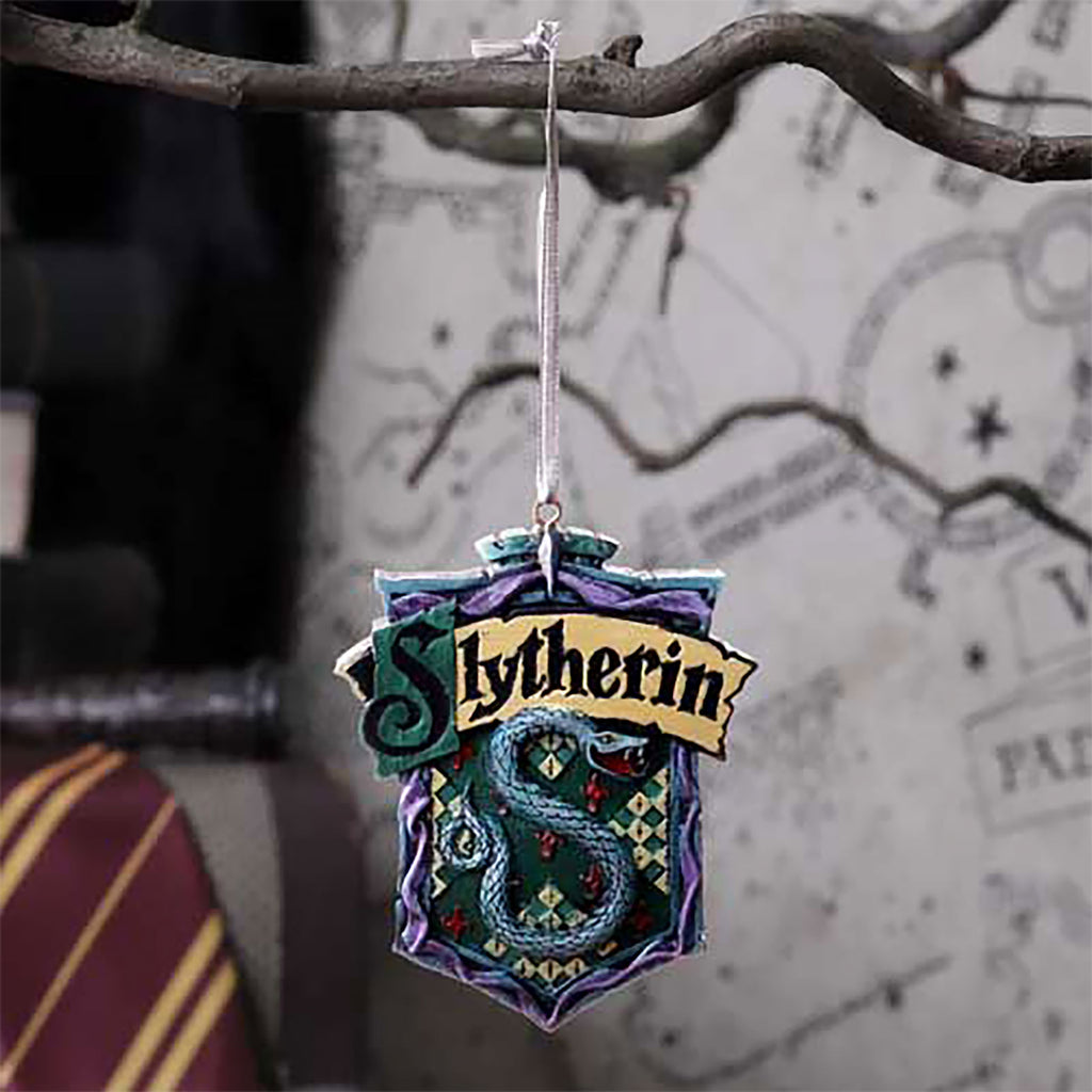 Image produit Harry Potter - Ornement de Noël blason de Serpentard