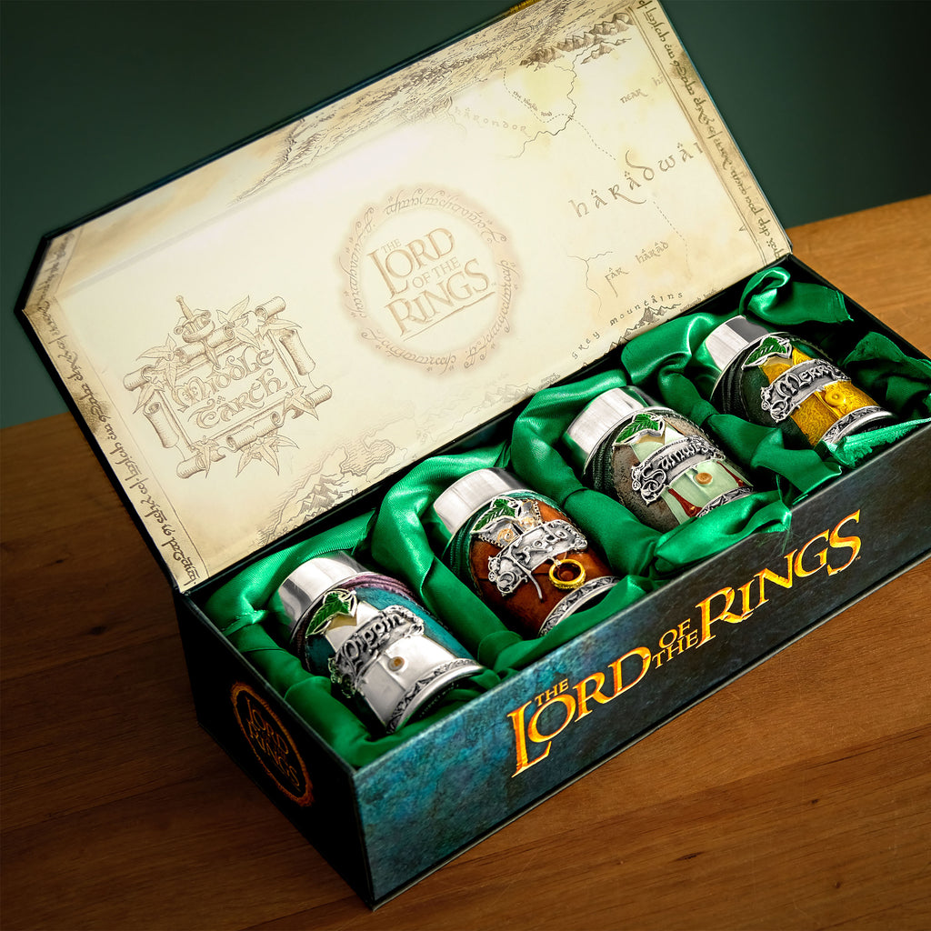 Image produit Le Seigneur des Anneaux - Ensemble de tasses Hobbits 4 pièces