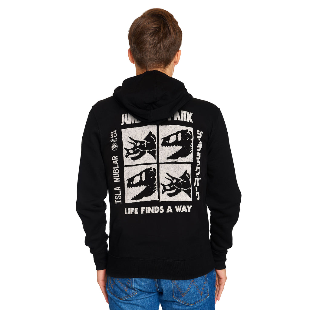 Image produit Jurassic Park - 93 Tour Veste à capuche noire