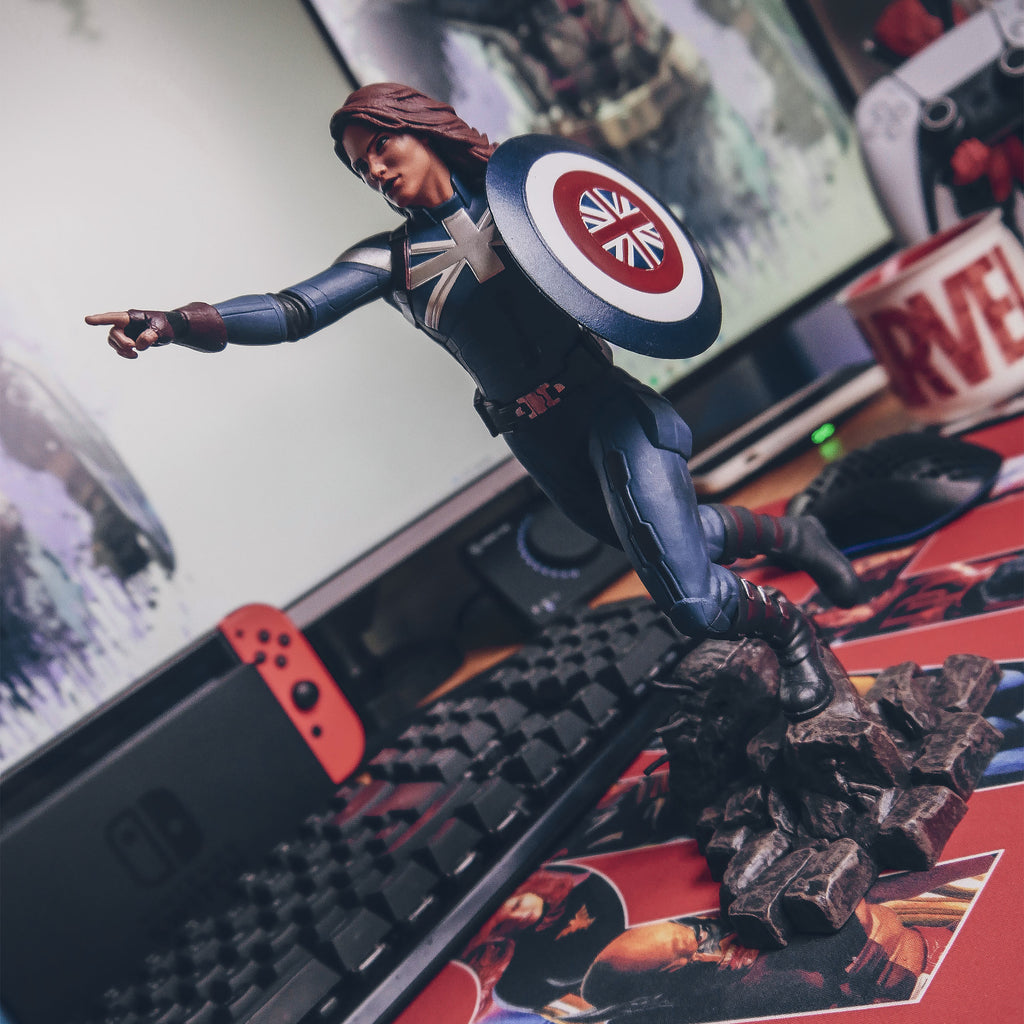 Image produit Agent Carter de Marvel - Diorama Captain Carter