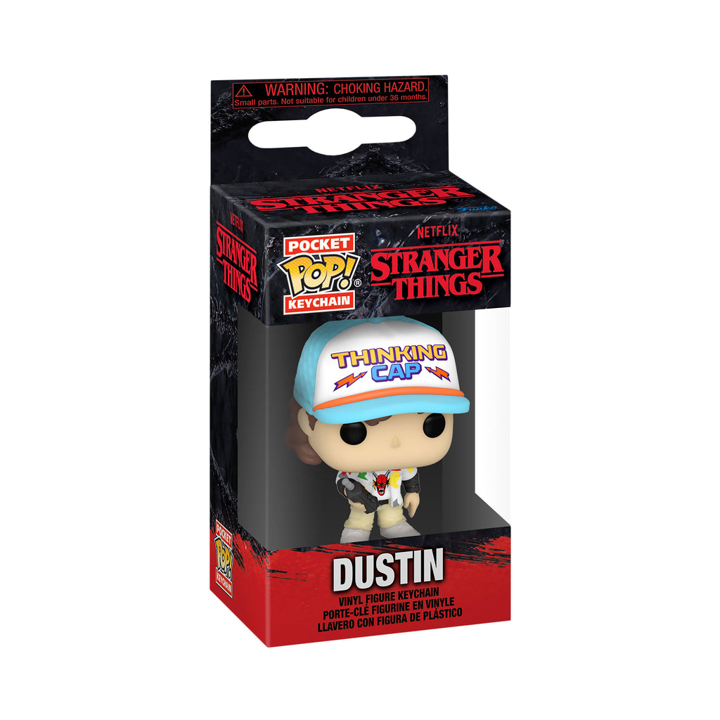Image produit Dustin Henderson Saison 4 Porte-clés Funko Pop - Stranger Things