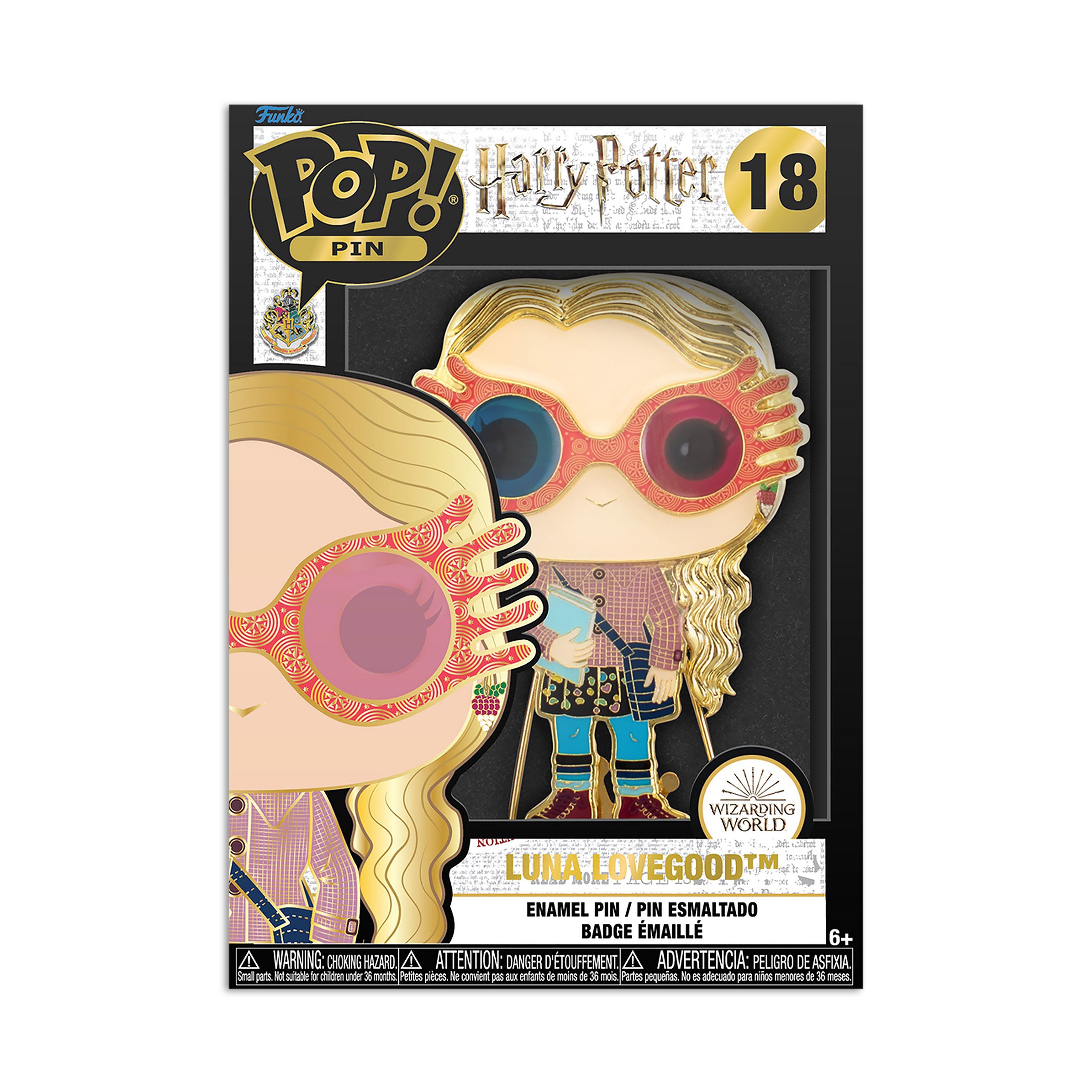 Image produit Harry Potter - Luna Lovegood Funko Pop Pin 10 cm