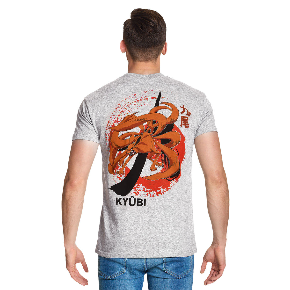 Image produit Naruto - Kyūbi T-Shirt Gris