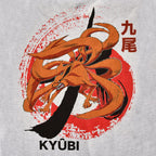 Image produit Naruto - Kyūbi T-Shirt Gris