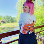 Image produit Naruto - Kyūbi T-Shirt Gris