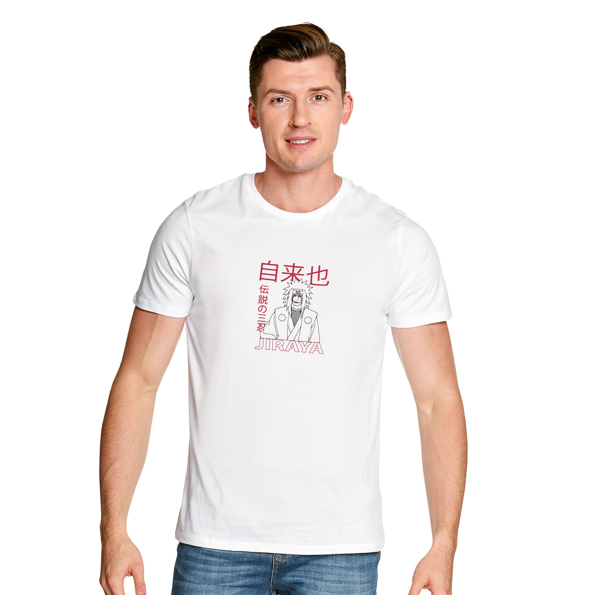 Image produit Naruto - T-shirt Jiraya blanc