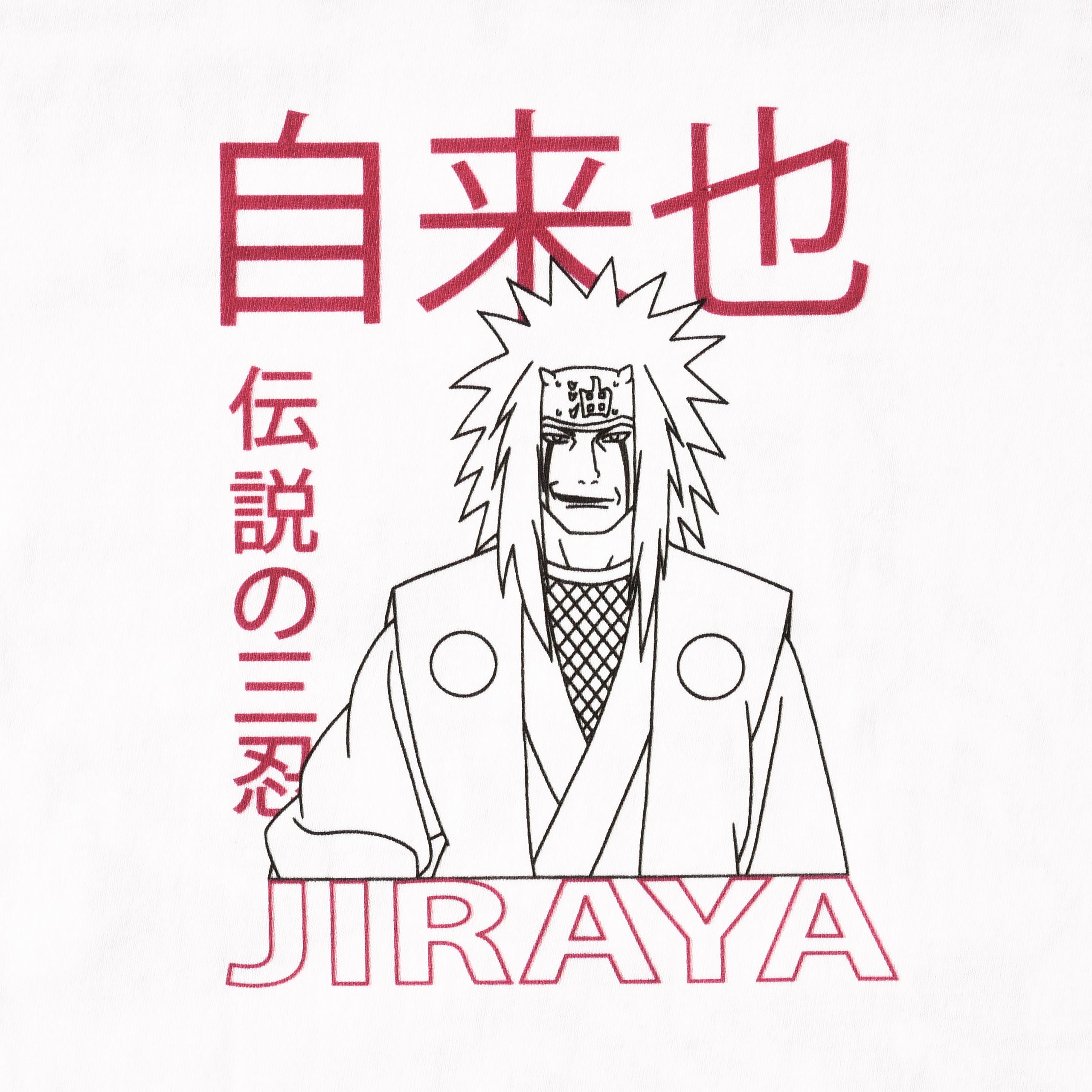 Image produit Naruto - T-shirt Jiraya blanc