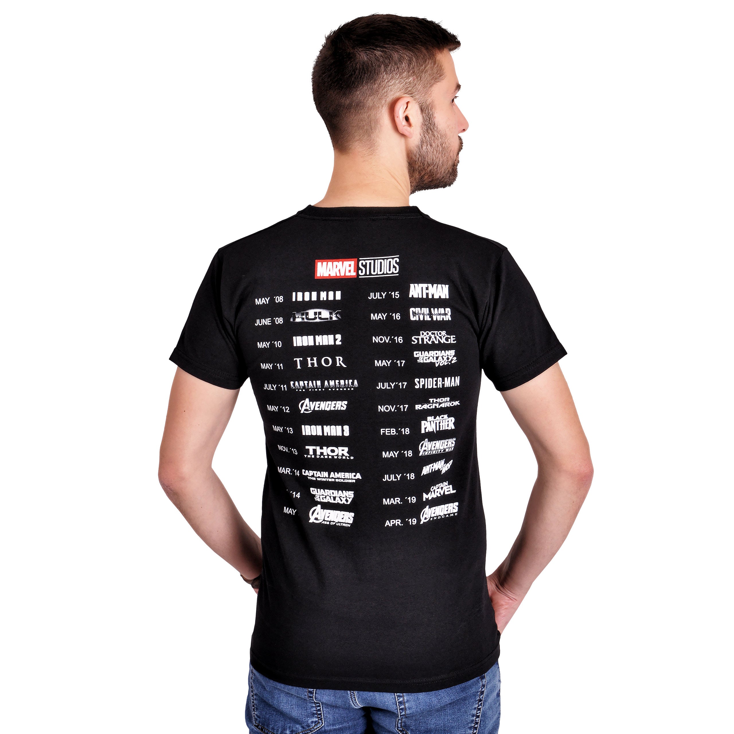 Image produit Marvel - Plus qu'un fan T-Shirt noir