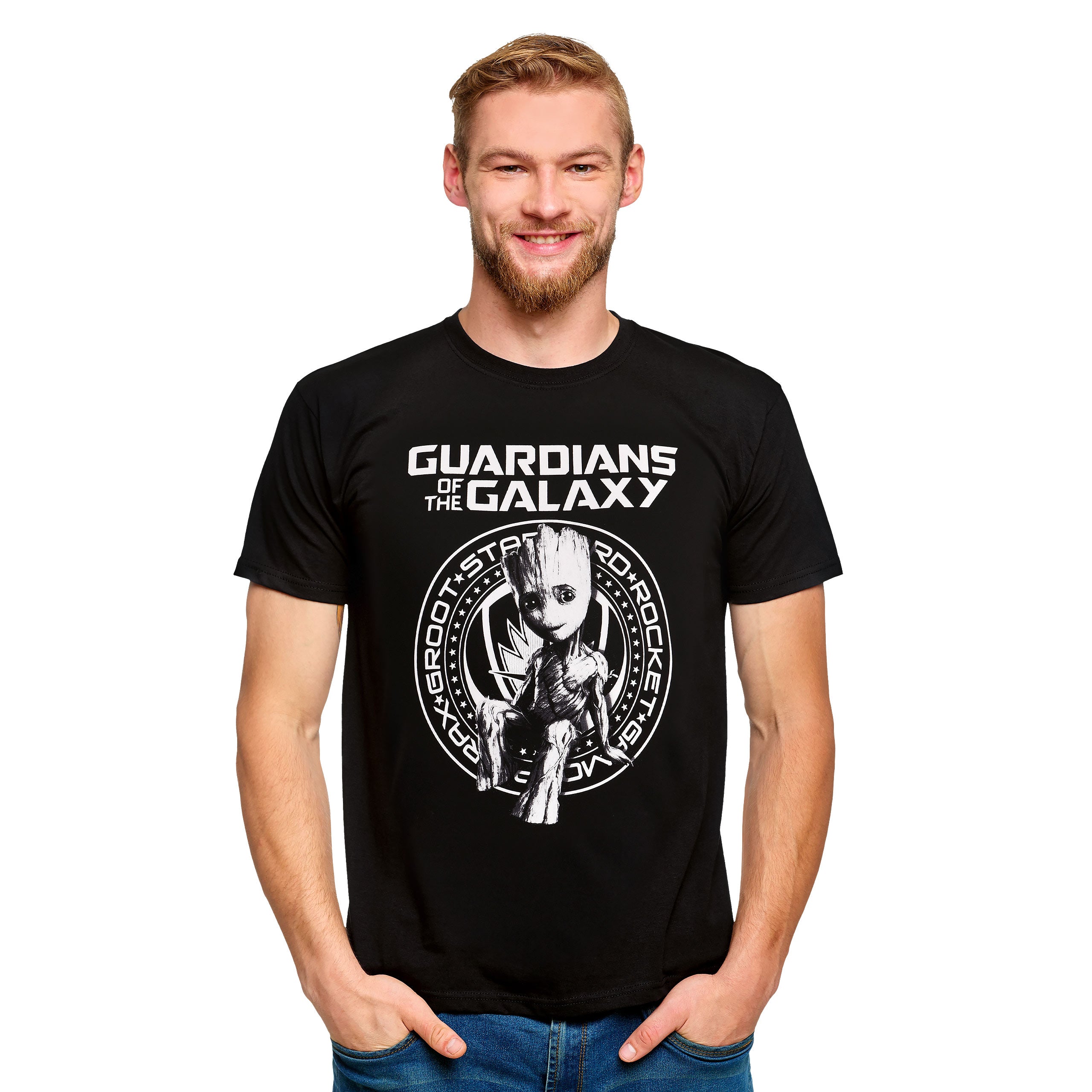 Image produit Guardiens de la Galaxie - T-shirt Groot noir