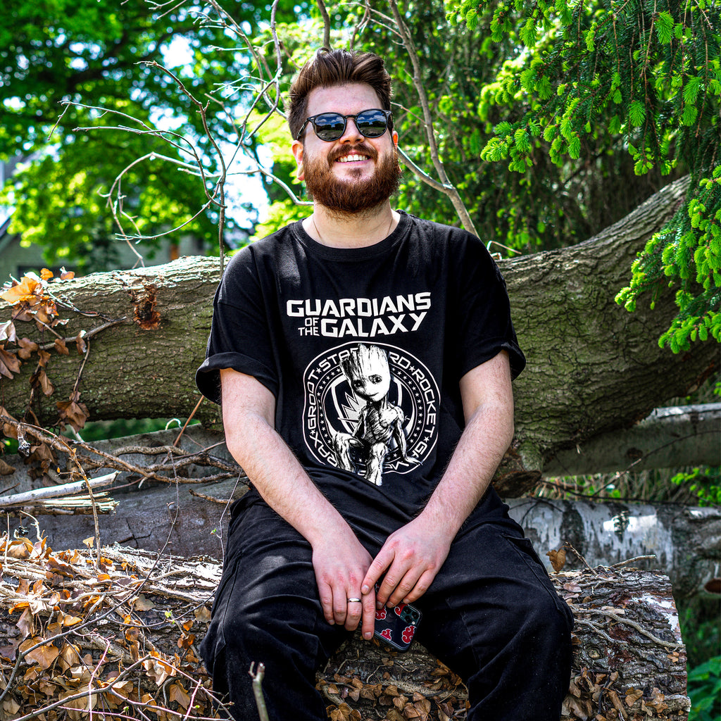 Image produit Guardiens de la Galaxie - T-shirt Groot noir