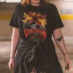 Image produit Stranger Things - T-Shirt Poster Live Demogorgon Noir