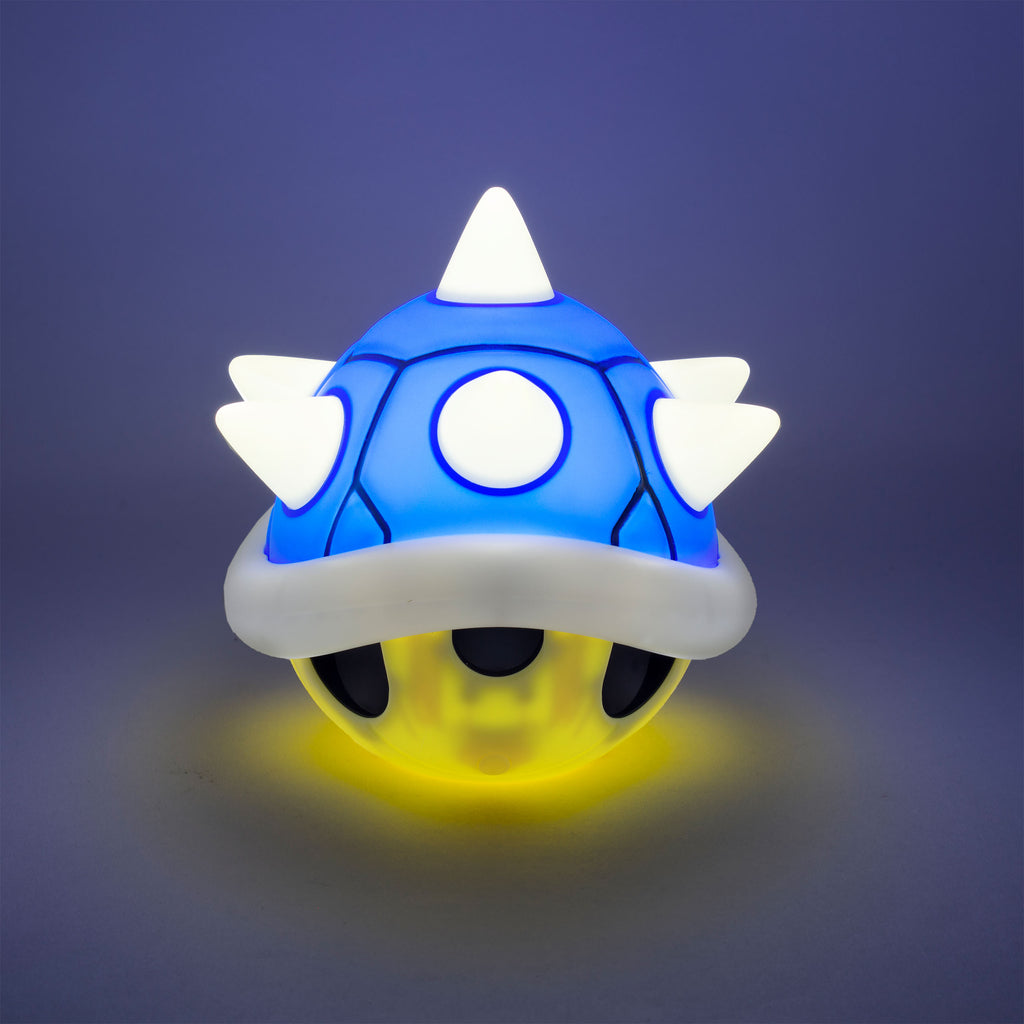 Image produit Super Mario - Lampe de table Coquille Bleu avec son