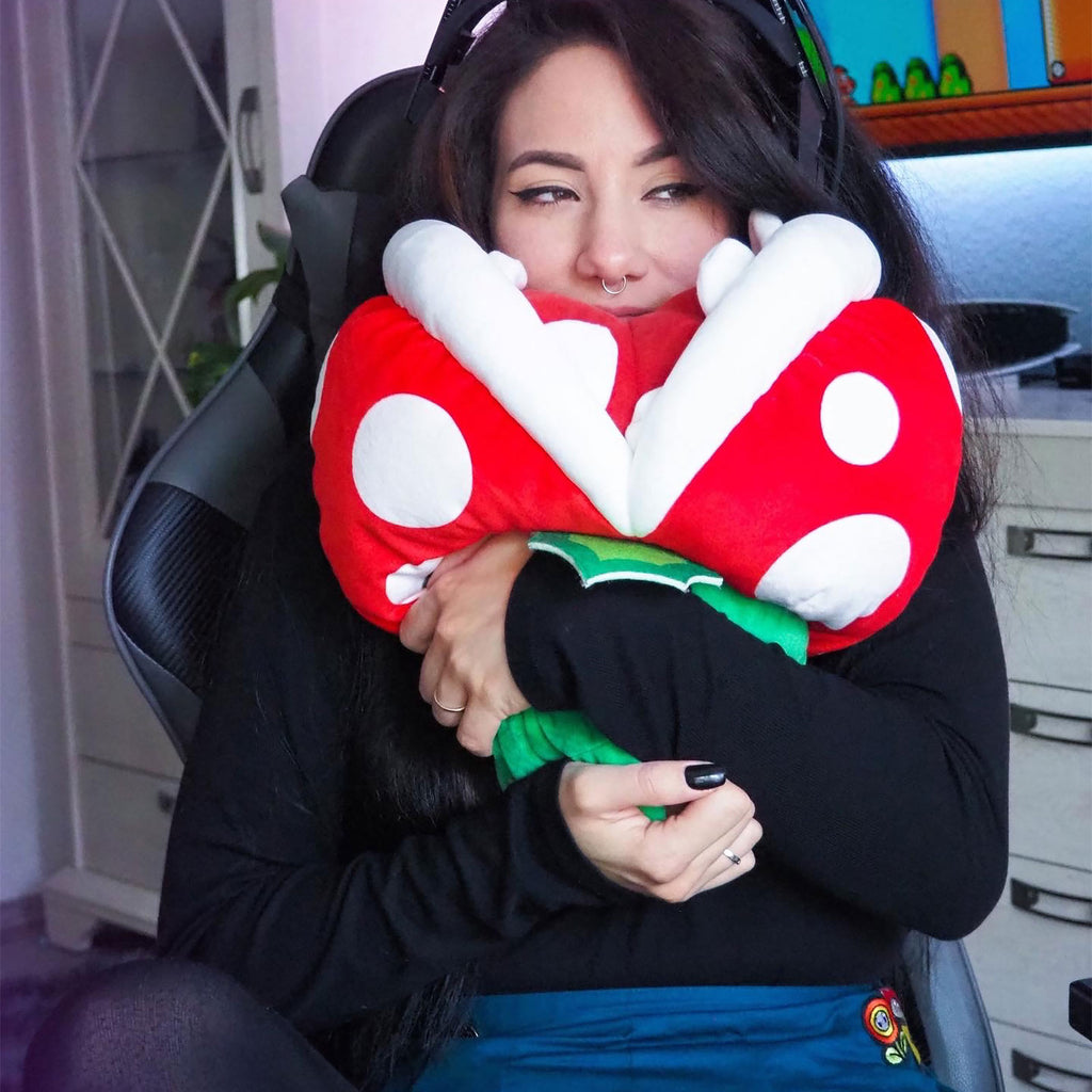 Image produit Super Mario - Figurine en peluche de Plante Piranha