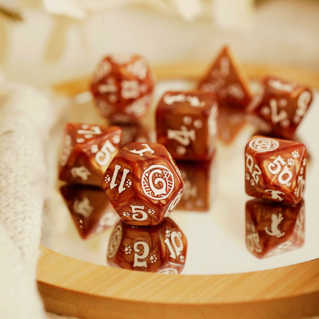 Product image Cats - Muffin RPG Dice Set 7pcs