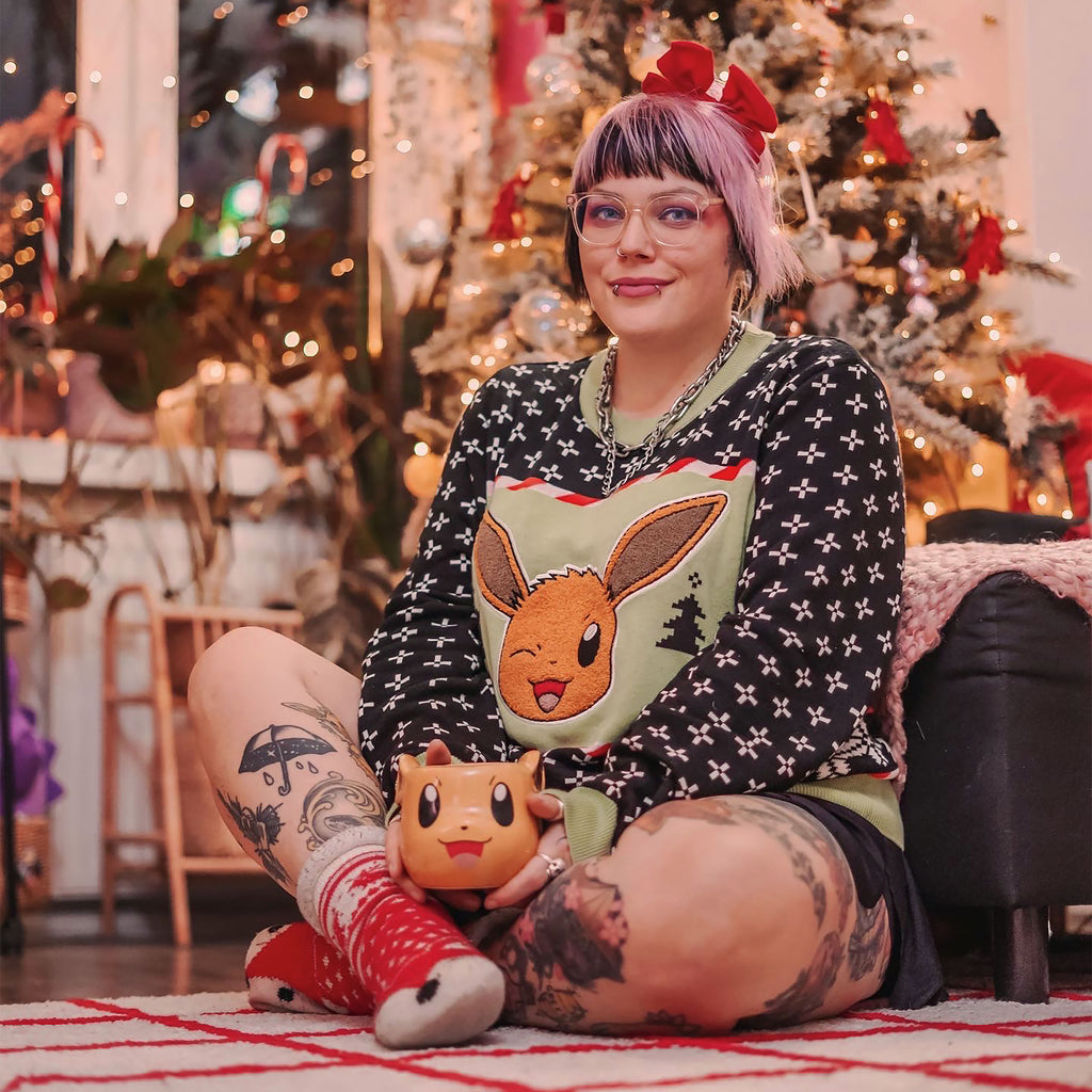 Image produit Pokemon - Pull en tricot Eevee
