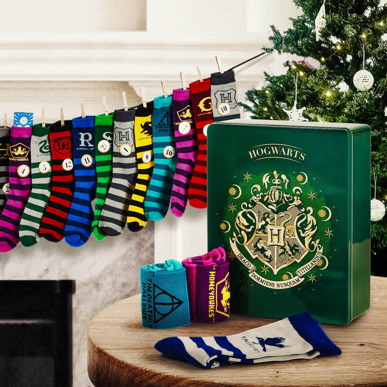 Product image Harry Potter - Socks Advent Calendar for Filling