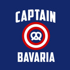 Image produit T-shirt Captain Bavaria pour les fans de Captain America bleu