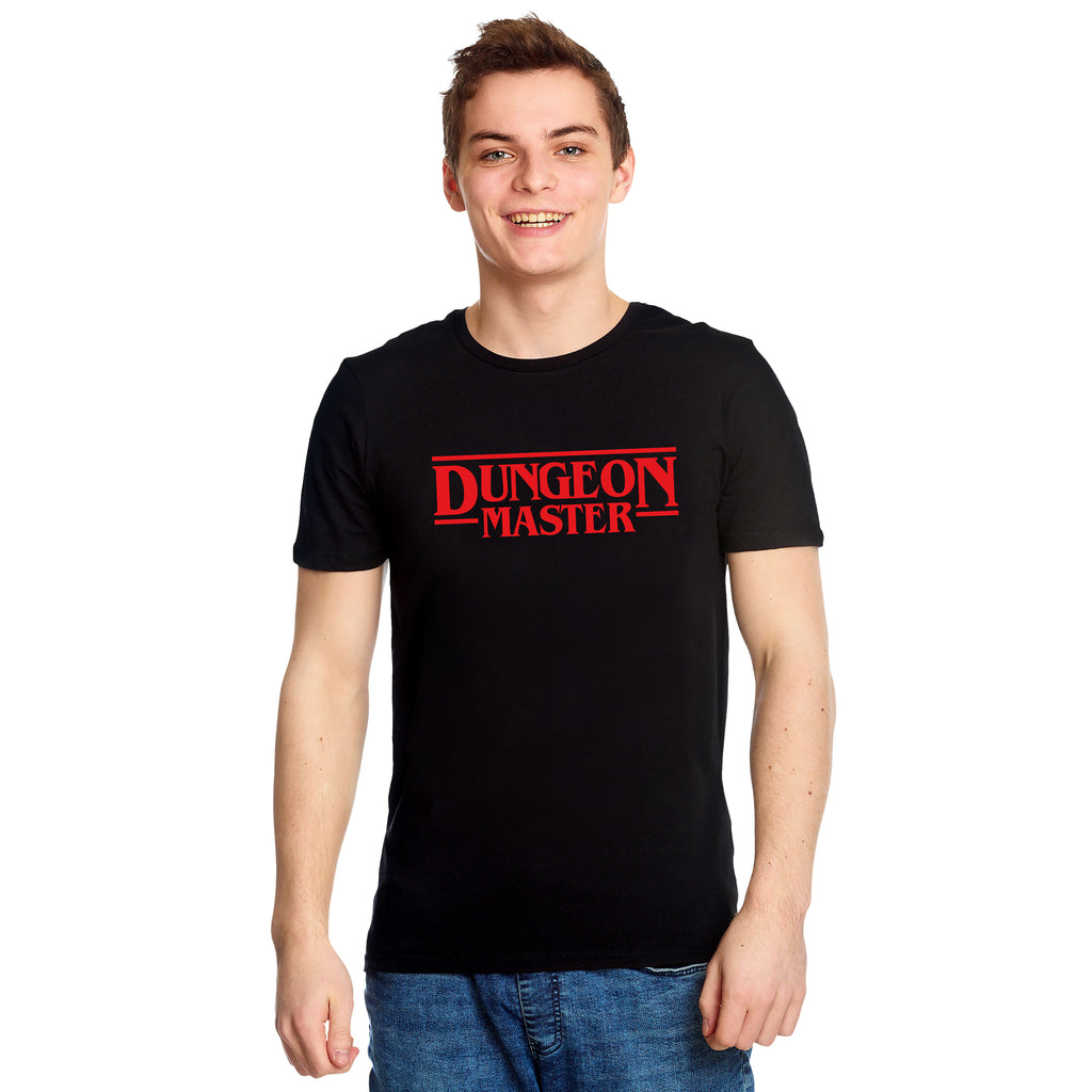 Image produit T-shirt Dungeon Master pour les fans de Stranger Things noir