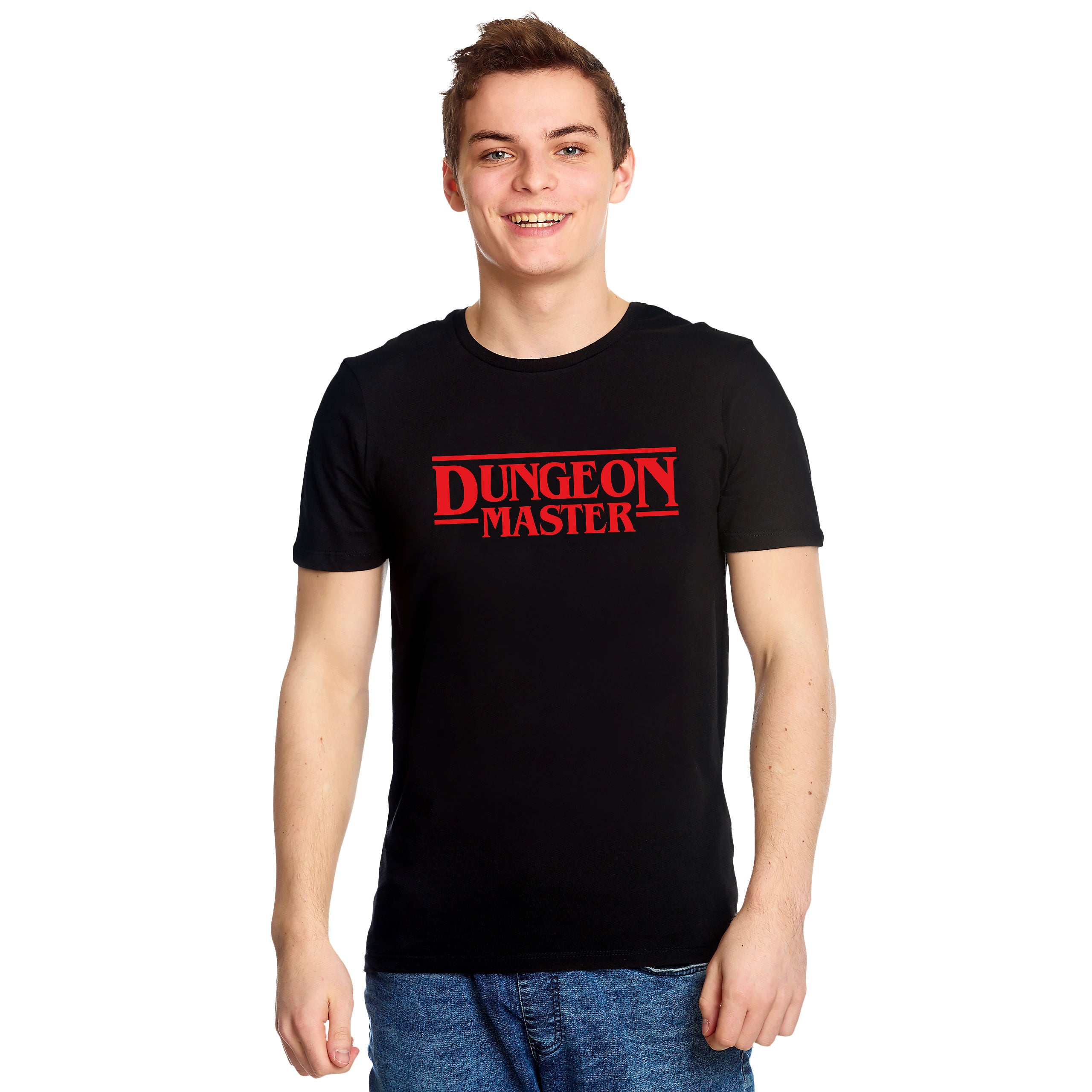 Image produit T-shirt Dungeon Master pour les fans de Stranger Things noir